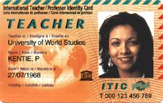 ITIC - Междунарадное удостоверение личности преподавателя. ITIC